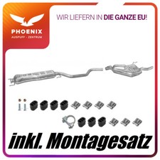 Saab 9-5 2.0 2.3 T Turbo 2.2D 3.0D 00-10  Mittel+Endschalldämpfer Auspuffanlage