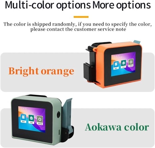 Inkjet Printer Mini Handheld Printer Portable 600DPI High Definition Inkjet Code - Picture 10 of 10