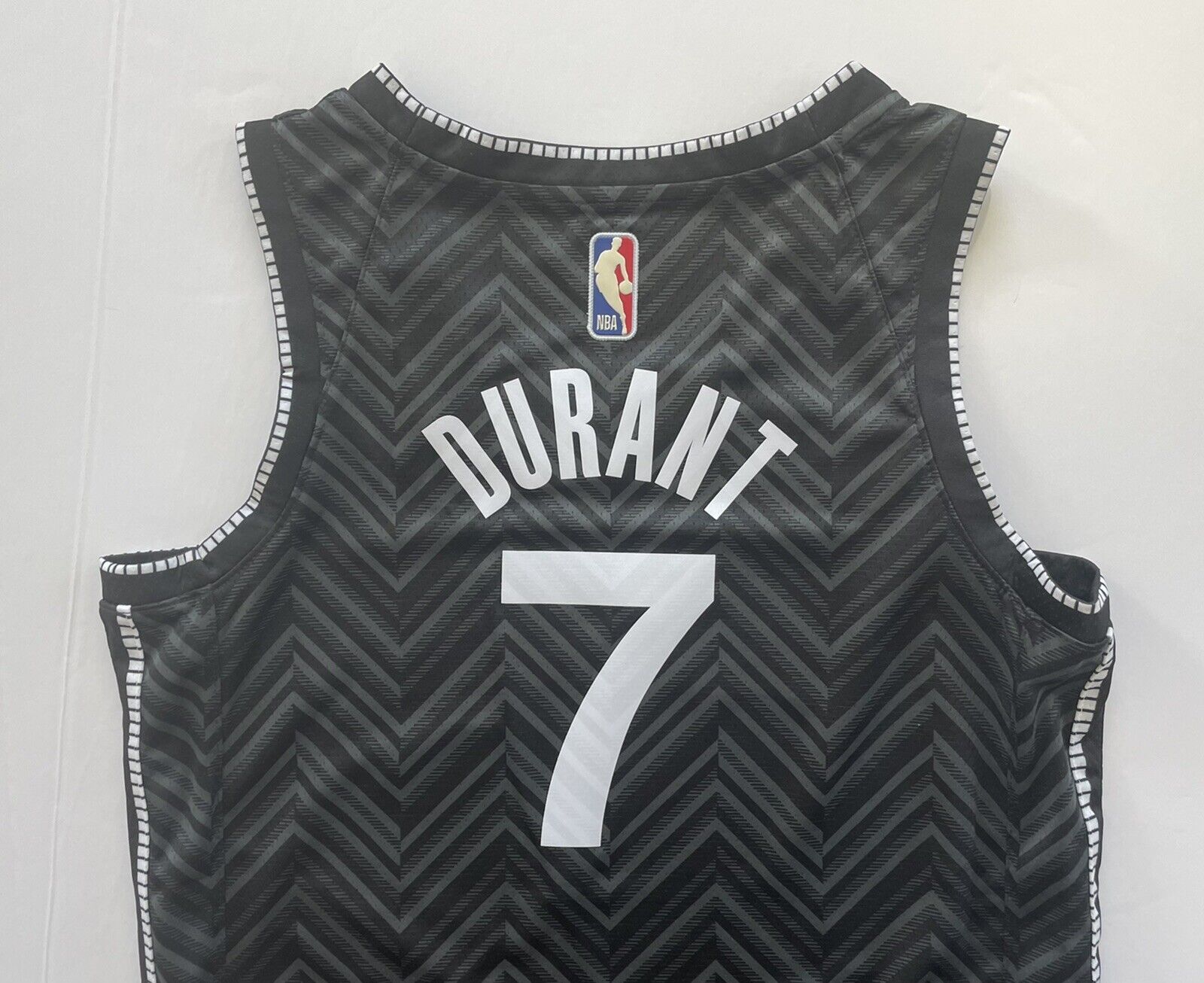 Nike Kevin Durant Brooklyn Nets Jersey Men XXL Black Earned