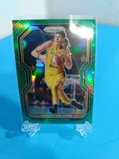 KRISTI TOLIVER 2021 WNBA Prizm Green Parallel Card #56 SP L.A. SPARKS