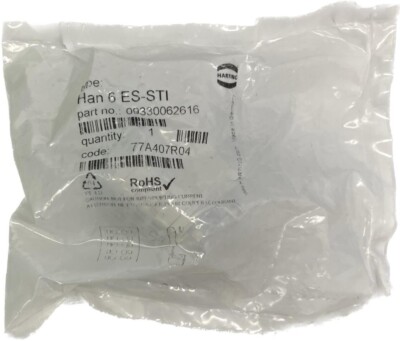 Harting HAN 6ES-STI Sifteisatz 09330062616 B6 mit Käfigzugfederanschluß