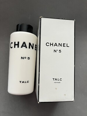 Vintage Rare CHANEL Talc Powder oz New In Box 717 New York  Distributor