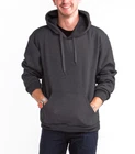 Mens Heavyweight Pullover Hoodie Jacket Unisex Fleece Plain Hooded Sweatshirt