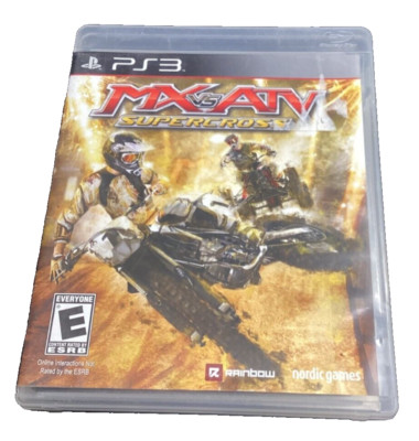 Jeu MX Vs ATV Supercross PS3 Complet En Très Bon état - FR