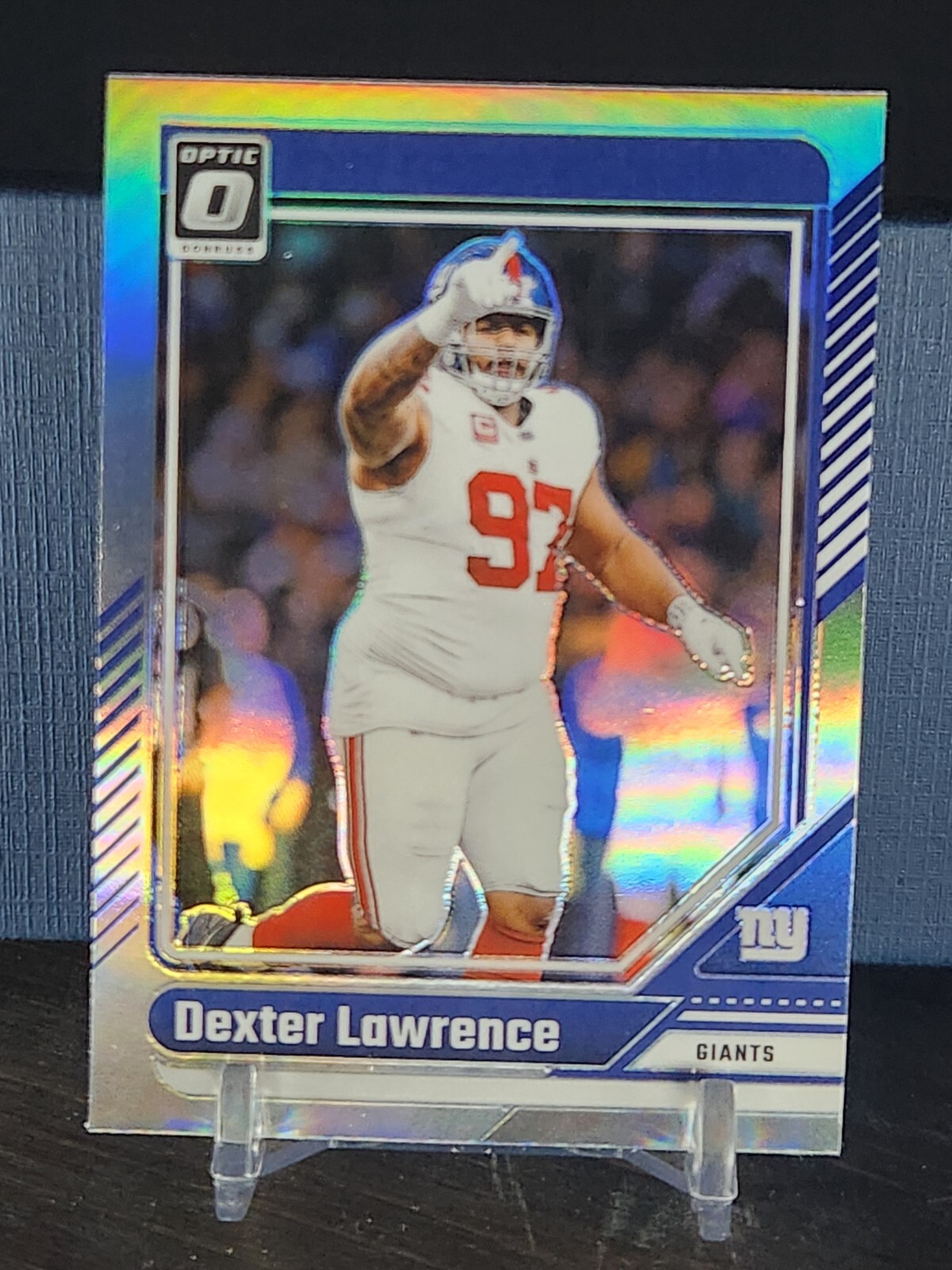2024 Panini Donruss Optic - Dexter Lawrence #151 Holo Prizm