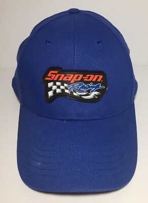 Snap-On Racing Blue K Products Snapback Adjustable Baseball Style Hat Cap