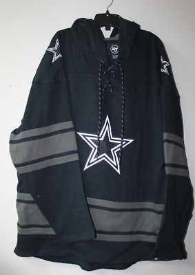 New NFL Dallas Cowboys old time jersey style mid weight cotton hoodie men's XXL