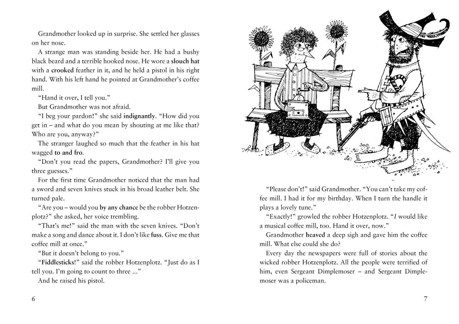 Thumbnail - The Robber Hotzenplotz | Otfried Preußler | Taschenbuch | Der Räuber