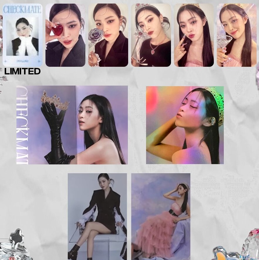 US] ITZY CHECKMATE ALBUM [RYUJIN] OFFICIAL PHOTOCARD / SPECIAL