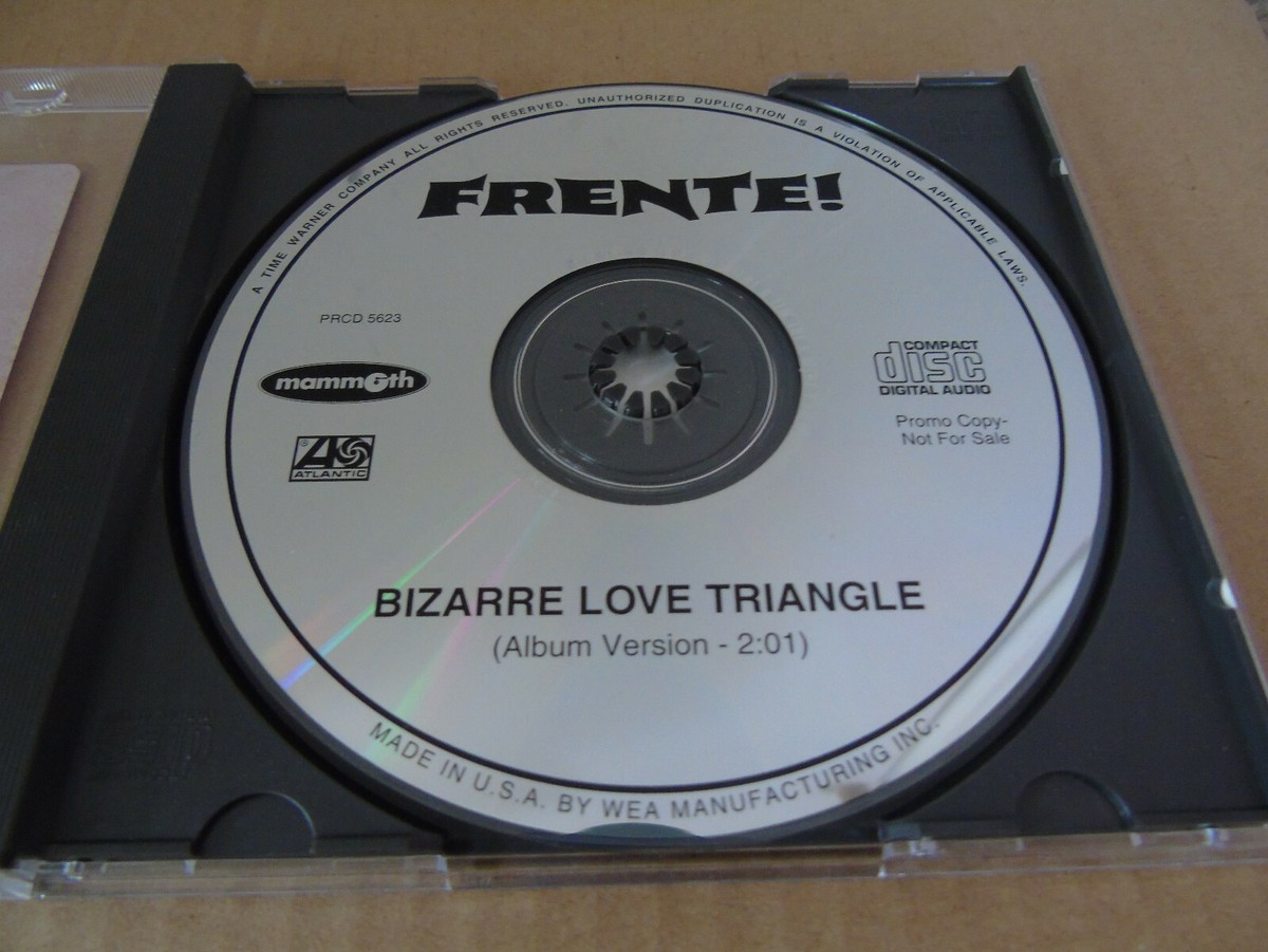 FRENTE! Bizarre Love Triangle 1994 USA PROMO CD Single PRCD5623 | eBay