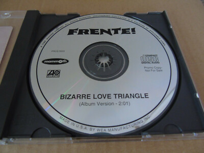 FRENTE! Bizarre Love Triangle 1994 USA PROMO CD Single PRCD5623 | eBay