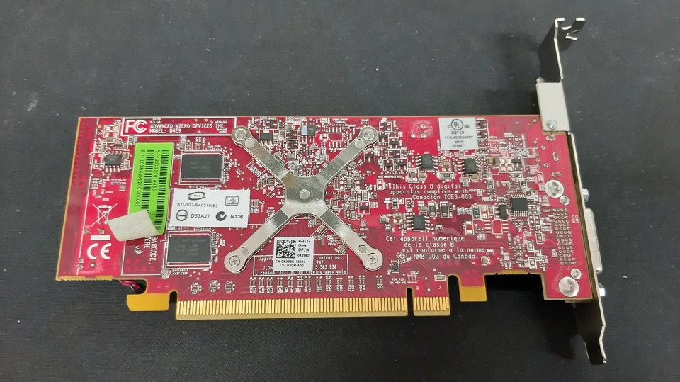 Scheda Video Grafica AMD ATI Radeon HD3450 DDR2 PCI-e DMS59 da 256Mb DirectX10 - Immagine 4 di 4