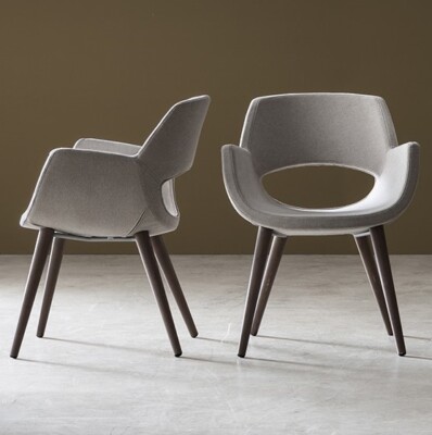 Polipropilene Sedie Imbottite Ecopelle Sedia In Plastica Rocket