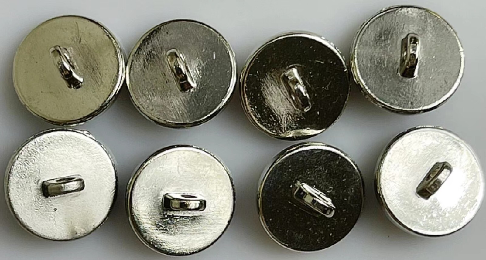 Silver Neck Button SMALL 8 Pieces Silver Metal 15mm sleeve button(Lion Head) for Suit ...