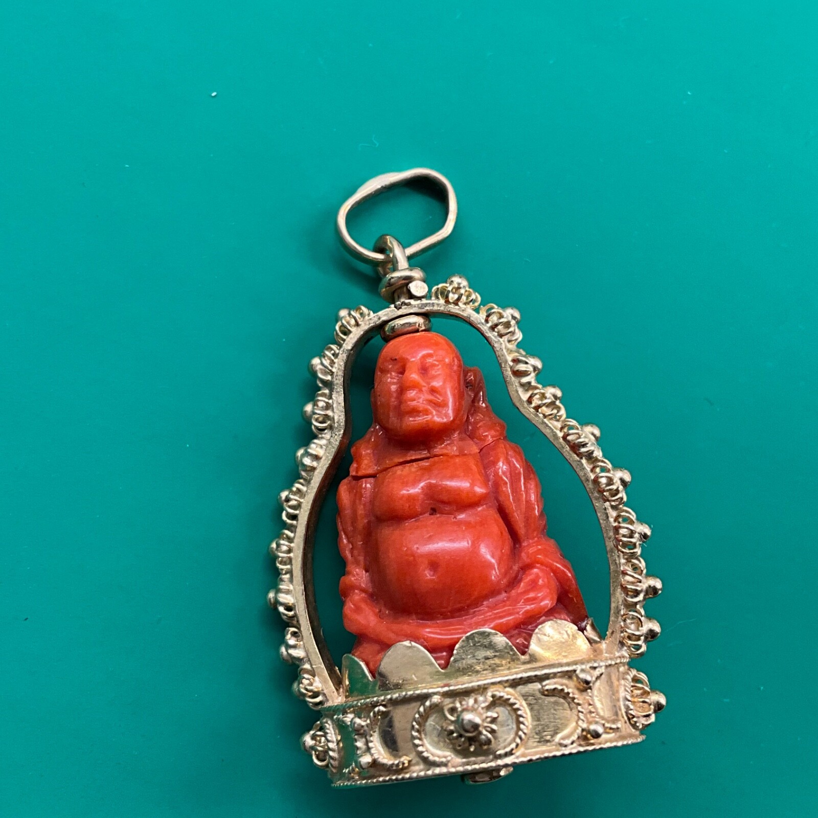 Vintage 18K SOLID Gold ITALY LARGE Etruscan HEAVY COR… Gem