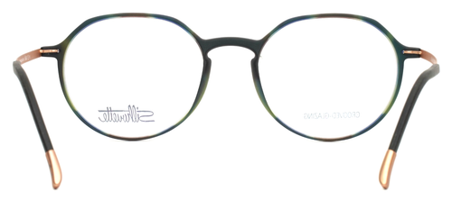 Gafas unisex SILHOUETTE SPX 2918 75 5530 Wild Moss oro rosa 49-18-145 B - Imagen 9 de 15