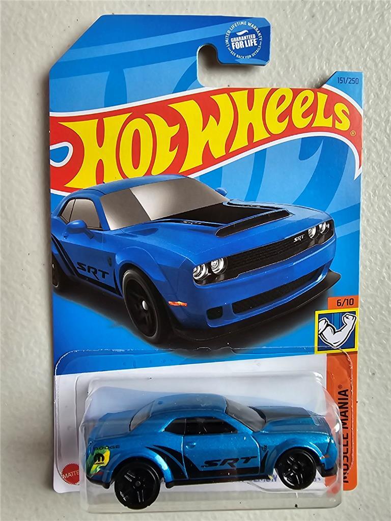 2023 Hot Wheels 151/250 HKJ54 '18 Dodge Challenger SRT Demon