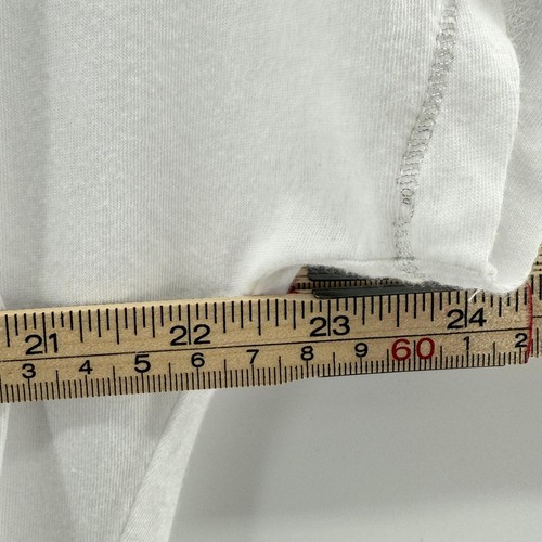 Tommy Bahama Shirt Womens Medium White Cotton Modal Short Sleeve Lightweight New - Picture 4 of 8