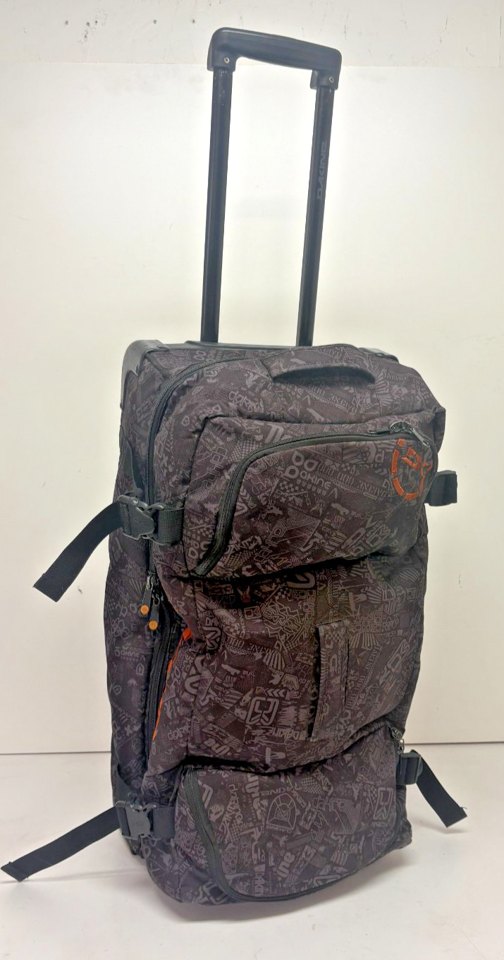 DaKine Split Roller 85-Liter Patterned Gray Travel Rolling D