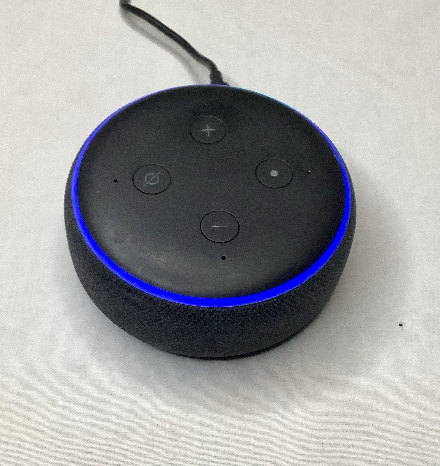 Amazon Echo Dot 3rd Gen Smart Speaker Heather Gray D9N29T