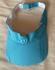 Wilson Teal Blue Girls Women’s Tennis Sun Visor One Size