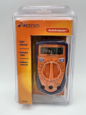 Actron CP7665 AutoAnalyzer - Digital Automotive Multimeter - New Sealed