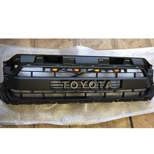 ABS Front Grille For Tacoma 2012 2013 2014 2015 Matte Black Grill W/LEDs