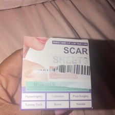 Medical Grade Silicone Scar Reducer Sheet Roll 1.6 in x 59 in Breathable