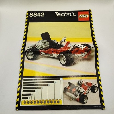 Vintage LEGO Technic 8842  Instruction Manual ONLY Original Booklet 1986 VTG