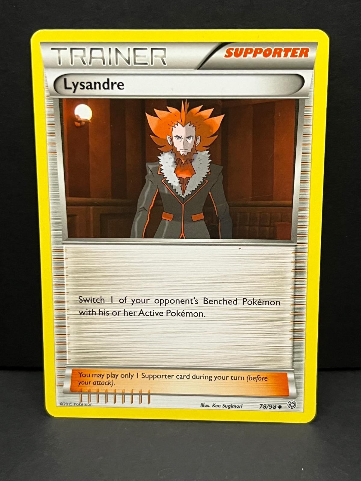 Lysandre 78/98 Uncommon Ancient Origins Pokemon Near Mint