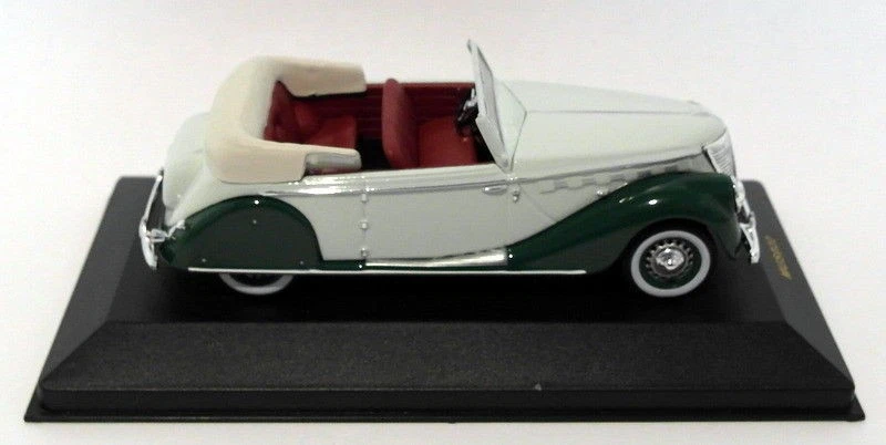 Ixo Models 1/43 Scale MUS022 - 1939 Renault Suprestella Coach - Grey Green - Image 4 of 4