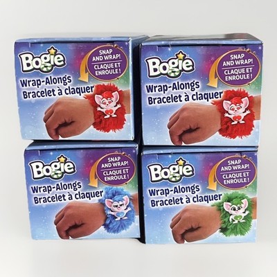 Four Elf On The Shelf BOGIE Wrap-Alongs Bracelet Blue, Green & Two Red. New ~