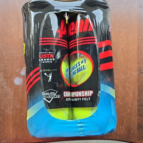 Penn Championship Palline da Tennis in Feltro Extra Duty Confezione da 4 MPN 521017 - Foto 2 di 3