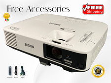 Epson PowerLite 2250U 3LCD Projector 5000 Lumens Split Screen WUXGA Full HD  