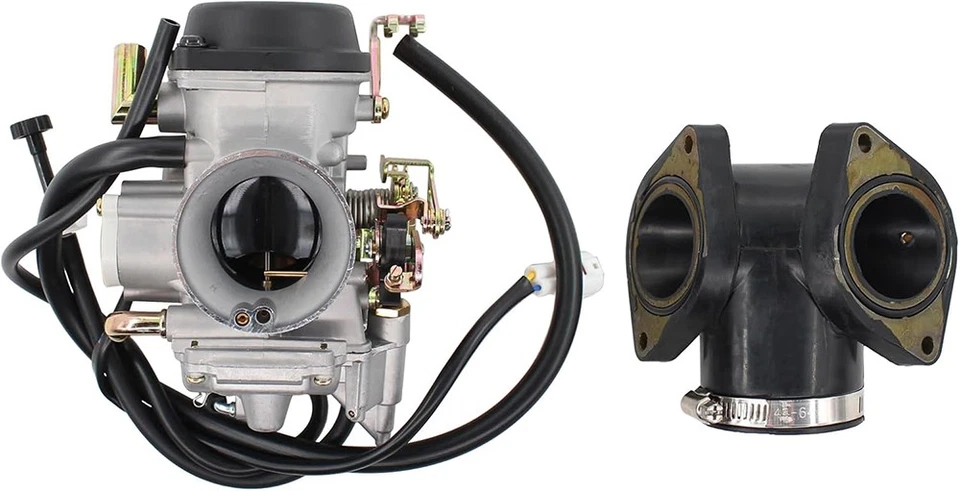 Carburetor for Yamaha Road Star 1600 1700 Silverado & Intake Manifold Boot Foto 2 de 4