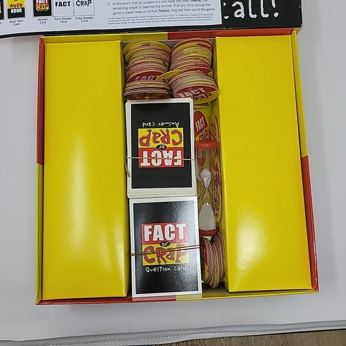 Fact Or Crap Trivia Game With Attitude Imagination Board Game 2005 Complete Nice - Picture 9 of 14