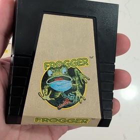 Frogger (Colecovision, 1983) Box, Manual, Catalog & Cartridge - Authentic Tested