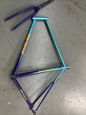 Serotta Tri Colorado 650C Frame & Fork - USA Made - 59cm - Tange Prestige Steel