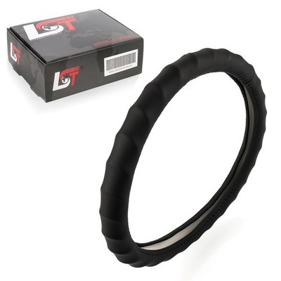 Lenkradbezug Hülle Lenkradschoner Ø 38x9 cm schwarz für BMW X3 X4 X5 X6