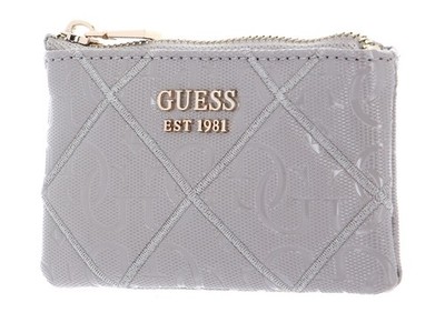 GUESS Caddie Zip Pouch Schlüsselmäppchen Taupe taupe Neu