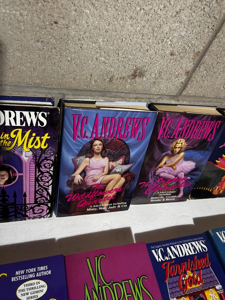 LOT OF TEN VC ANDREWS HARDCOVER BOOKS, ALL NICE, SOME RARE. SOME FIRSTS. - Image 4 of 4