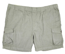 Men's Cargo Shorts Size S 32 Inch Green Goodfellow Elastic Waist Relaxed