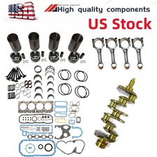 Overhaul Rebuild Kit rod crankshaft for Isuzu 4BD2 4BD2T  4BD2-TC 4BD2-T Engine