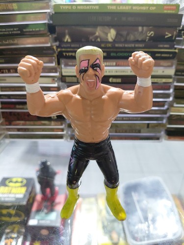 Galoob WCW Sting Wrestling Figure UK Exclusive Bla...