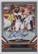 2019 Panini Playbook Rookies Signatures Signatures Drew Sample #162 Auto 4at