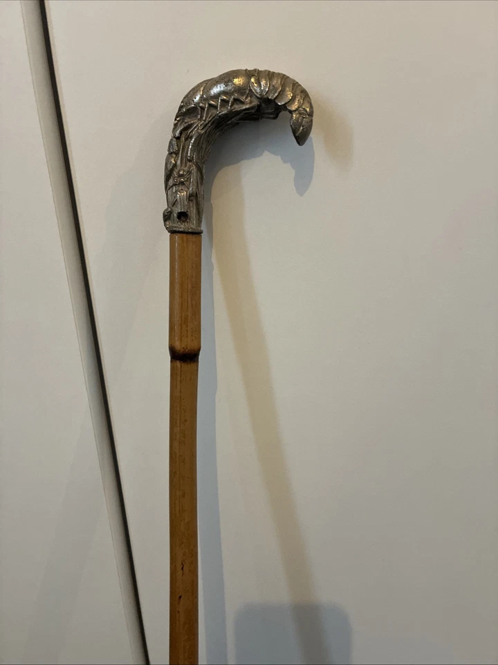 Ancienne  canne de défense à système Fin 19ème / 1900 bel état voir photos. - Photo 2/4