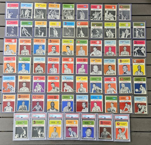 1961 Fleer Basketball Complete Card Set Vintage Collectable PSA Chamberlain West