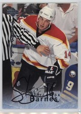 1995-96 Upper Deck Be a Player Auto Stu Barnes #S127 Auto 17br