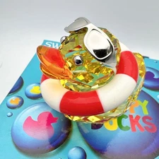 Swarovski Happy Duck Sunny Sam Figurine