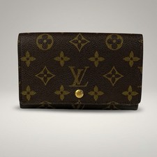 LOUIS VUITTON Monogram Porte Monnaie Billets Tresor Wallet - Interior Flaws